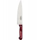 Faca Chef 8" Tramontina Polywood Com Lâmina Em Aço Inox E Cabo De Madeira Tratada